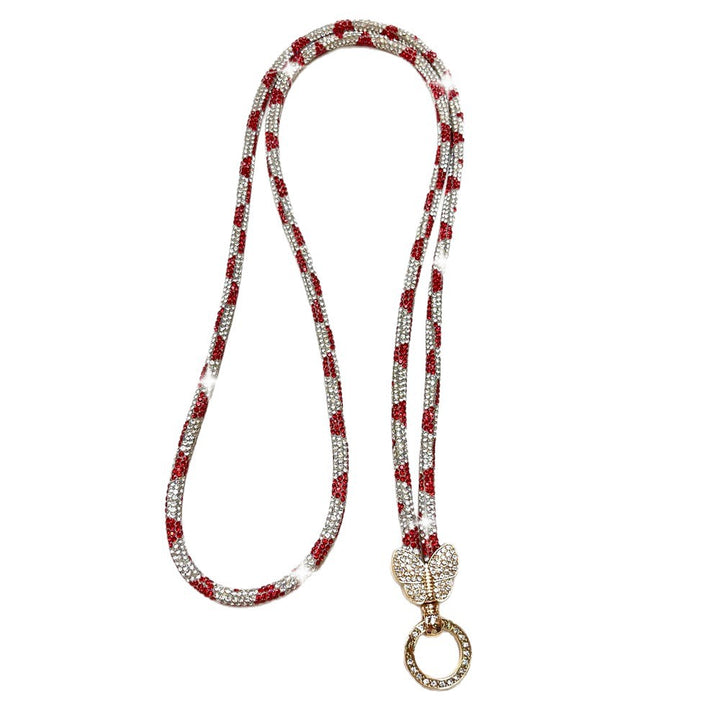 Rhinestone-besetzte Telefon-Lanyard Karnz