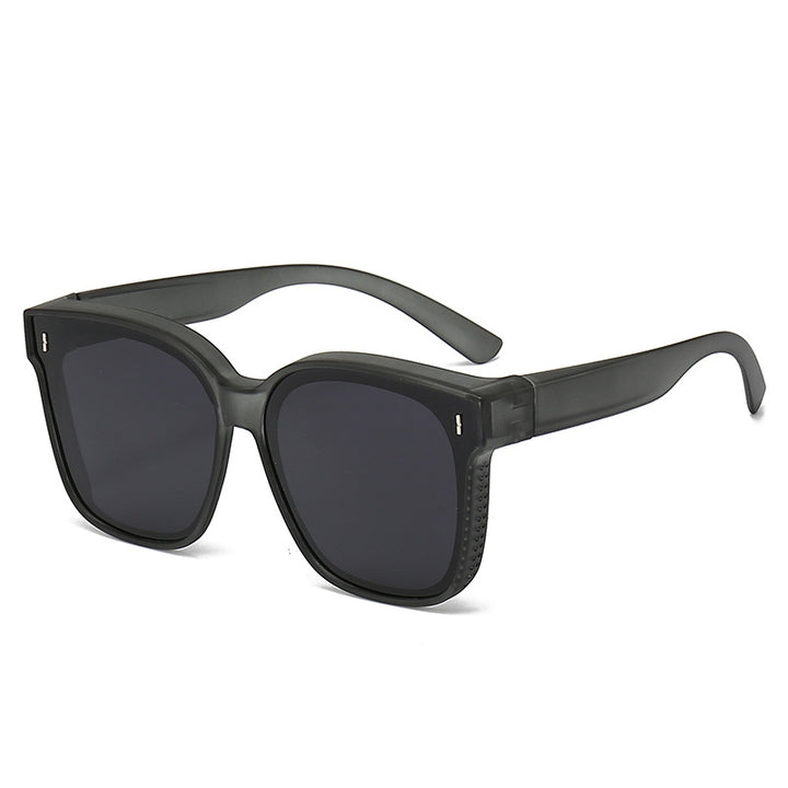 Premium Übergroße Quadrat-Sonnenbrille