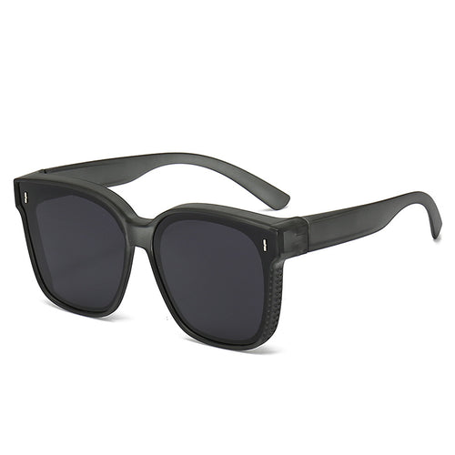 Premium Übergroße Quadrat-Sonnenbrille