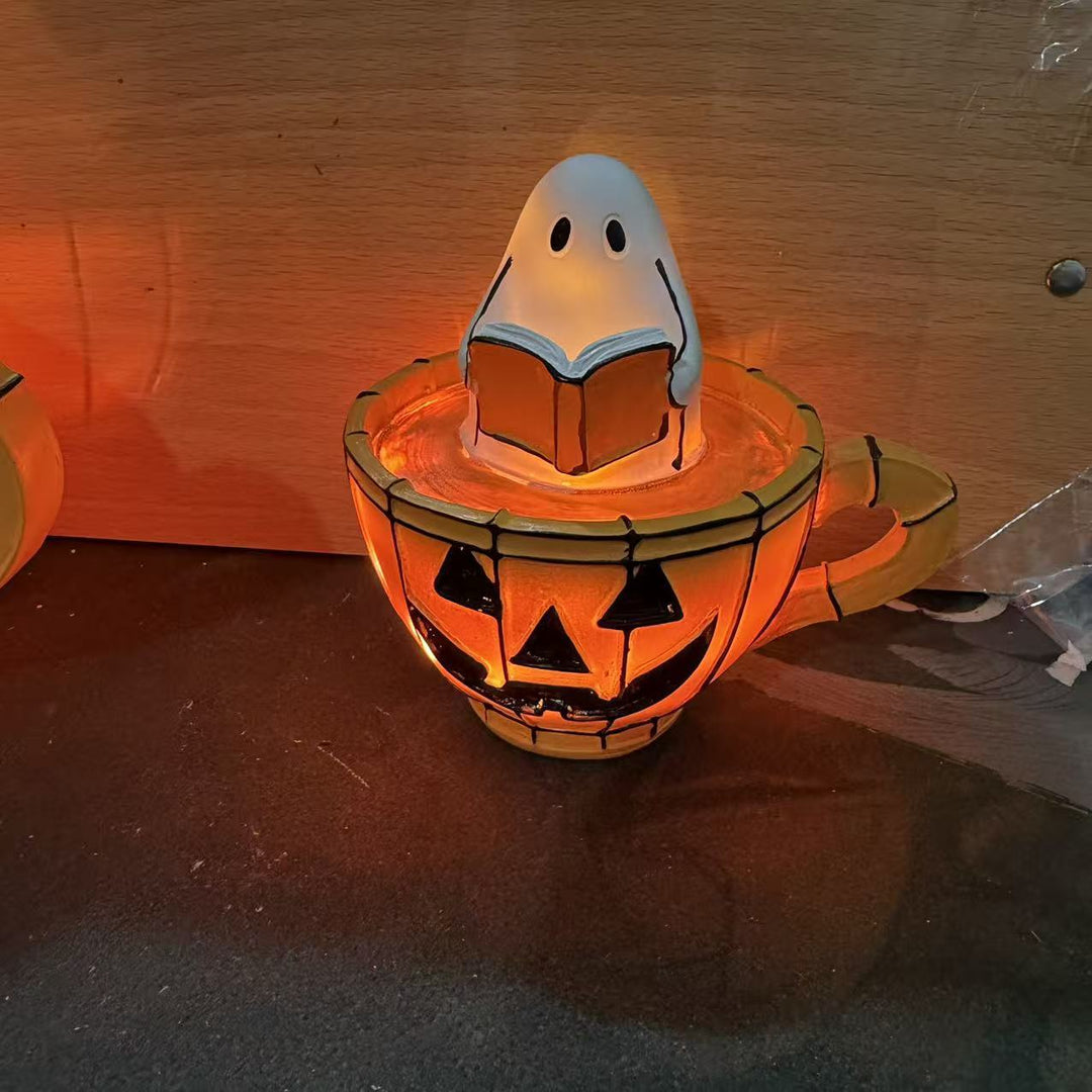 Dekorative Halloween Geist Leselampe Karnz