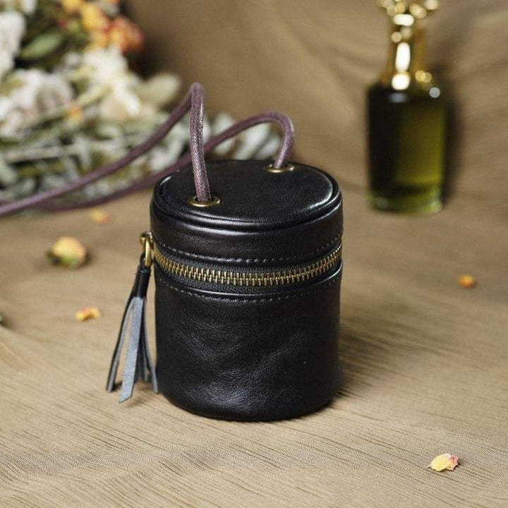 Stylischer Leder Kosmetik Organizer Karnz