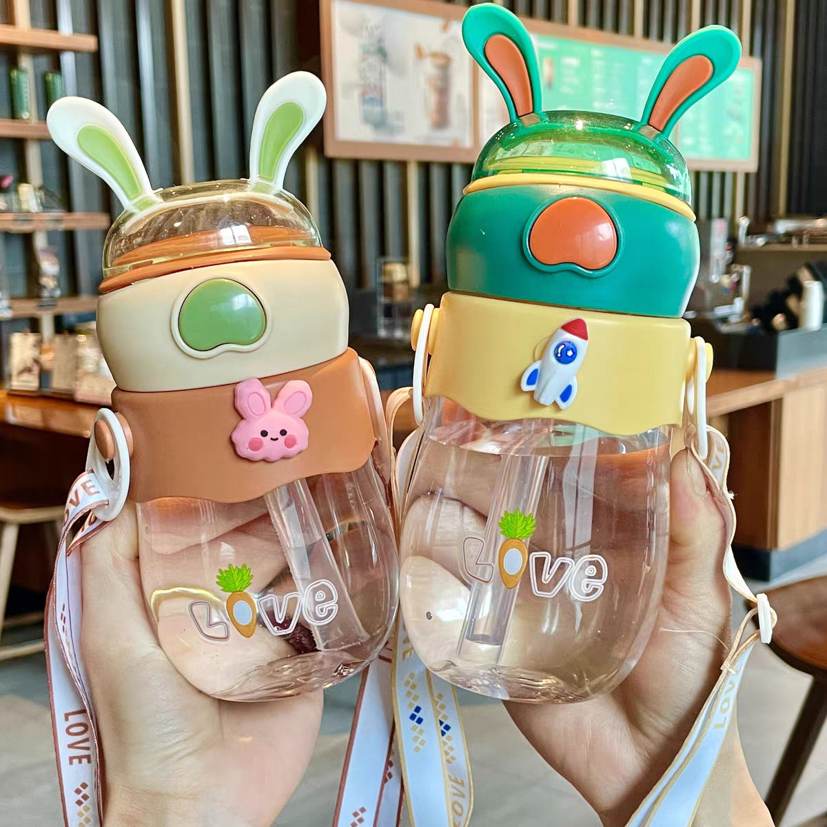 Damen Kinder-Trinkflasche mit niedlichem Design Karnz