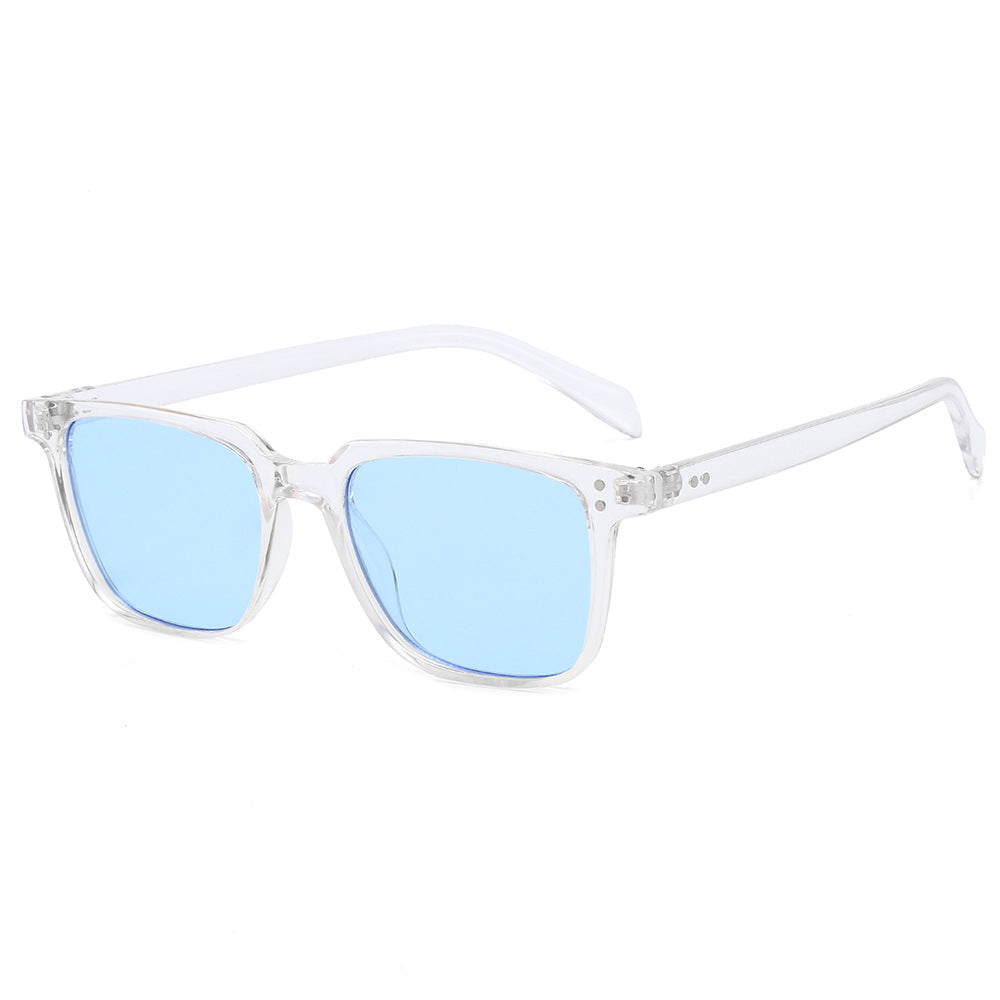 Damen modische quadratische Sonnenbrille mit einzigartigen Gläsern Karnz