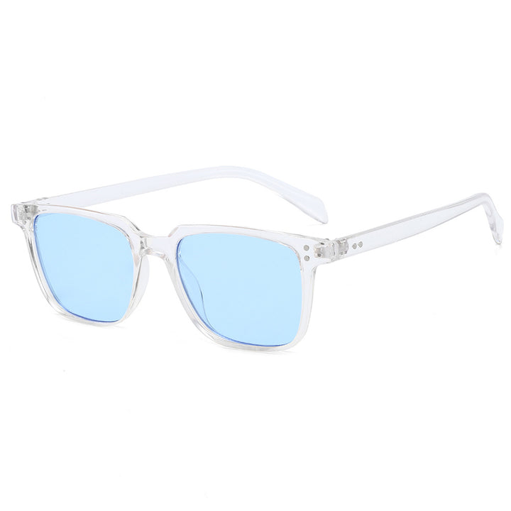 Damen modische quadratische Sonnenbrille mit einzigartigen Gläsern Karnz