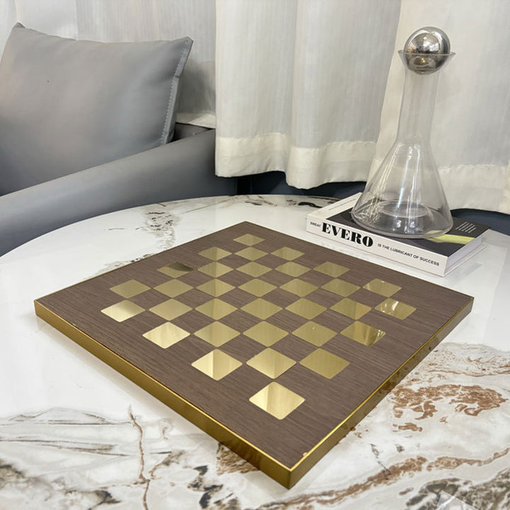 Elegantes Holz-Schachspielbrett