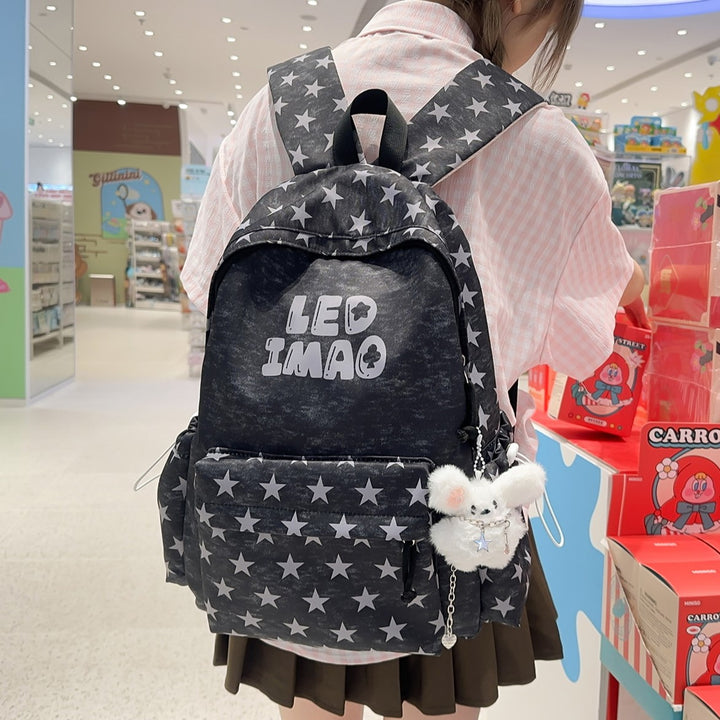 Fun Sternenmuster Rucksack Karnz