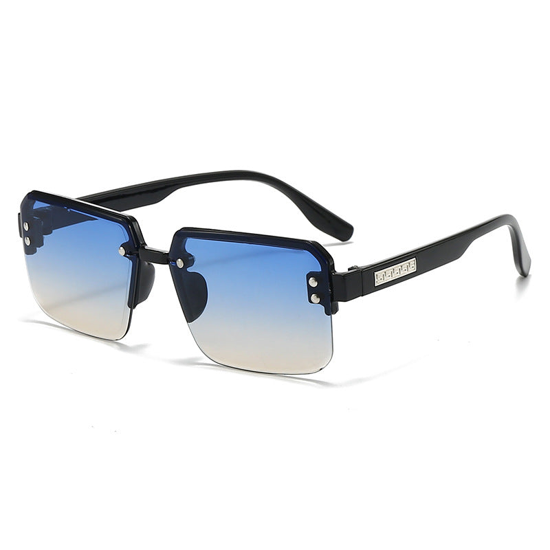 Damen quadratische Sonnenbrille mit verlaufendem Glas Karnz