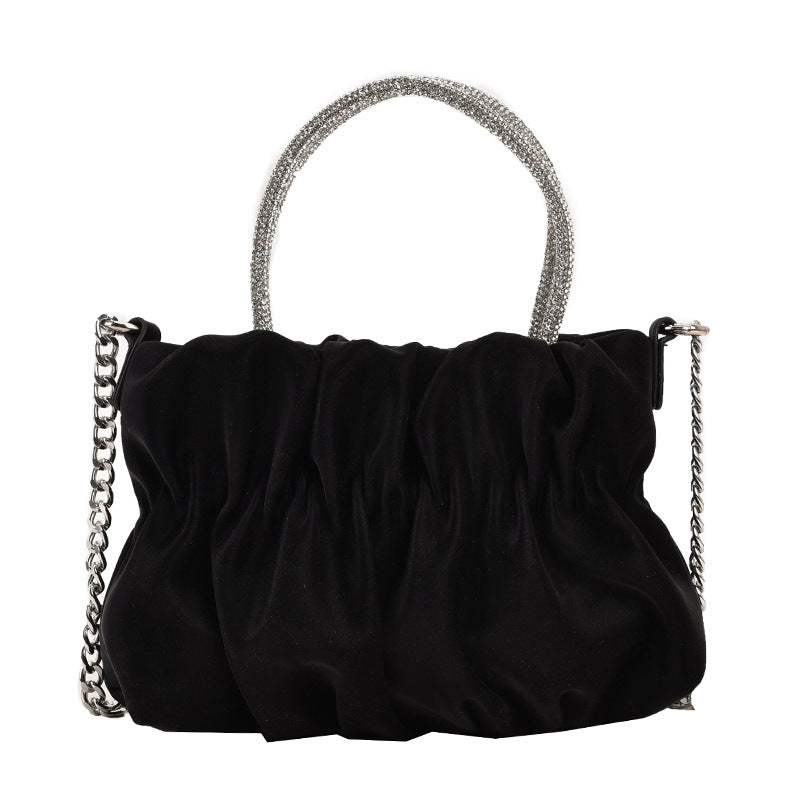 Elegante geraffte Handtasche