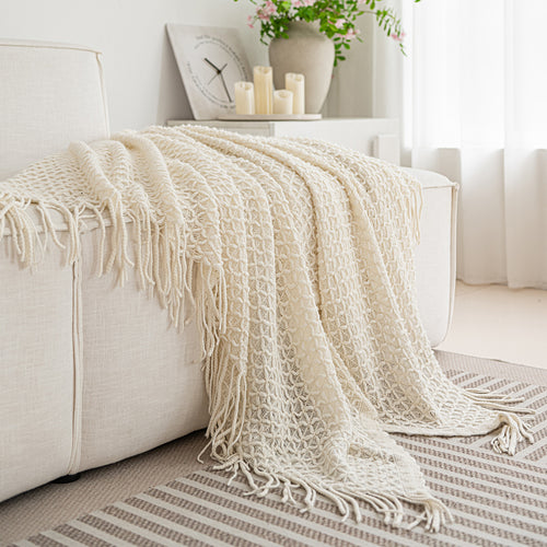 Home Decor Strickwurfdecke