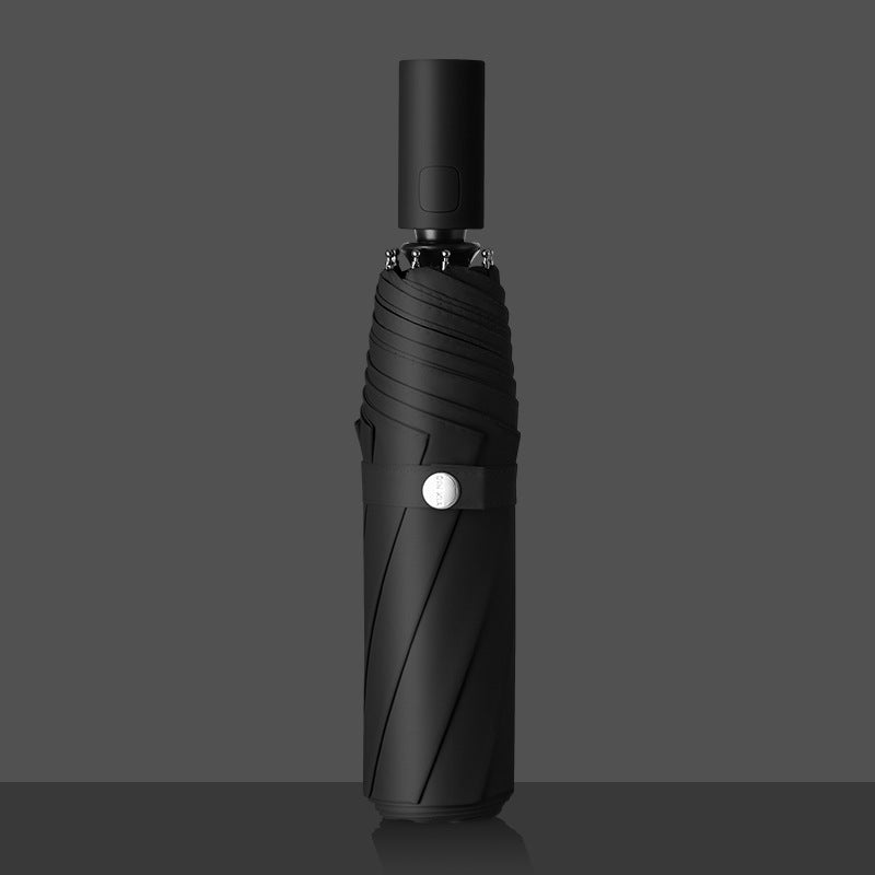 Damen Automatischer Faltregenschirm mit ergonomischem Design und windresistenter Technologie Karnz