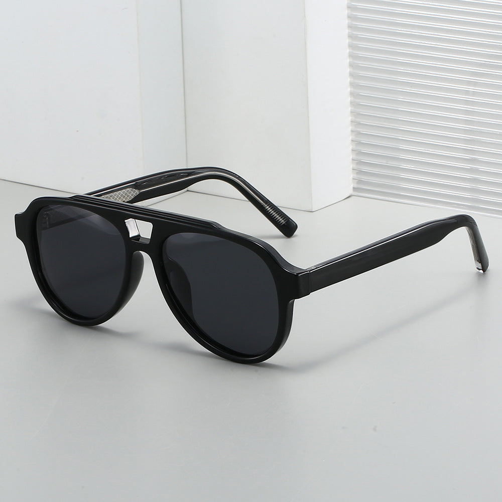 Damen Vintage Sonnenbrille mit hochwertigem UV-Schutz und modischem Schildpatt-Muster Karnz