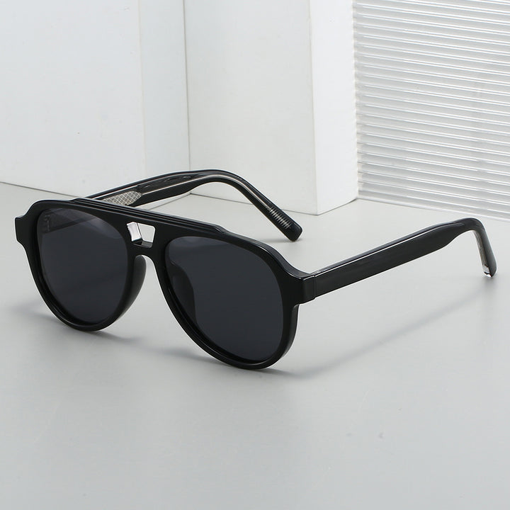 Damen Vintage Sonnenbrille mit hochwertigem UV-Schutz und modischem Schildpatt-Muster Karnz