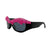 Damen kreative Sonnenbrille mit innovativem Strukturrahmen Karnz