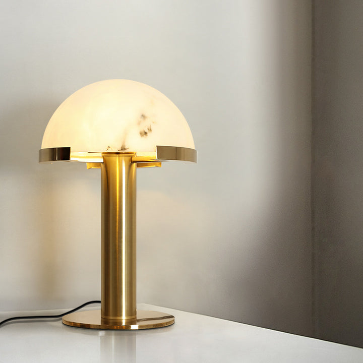 Moderne Marmorkuppel Tischlampe