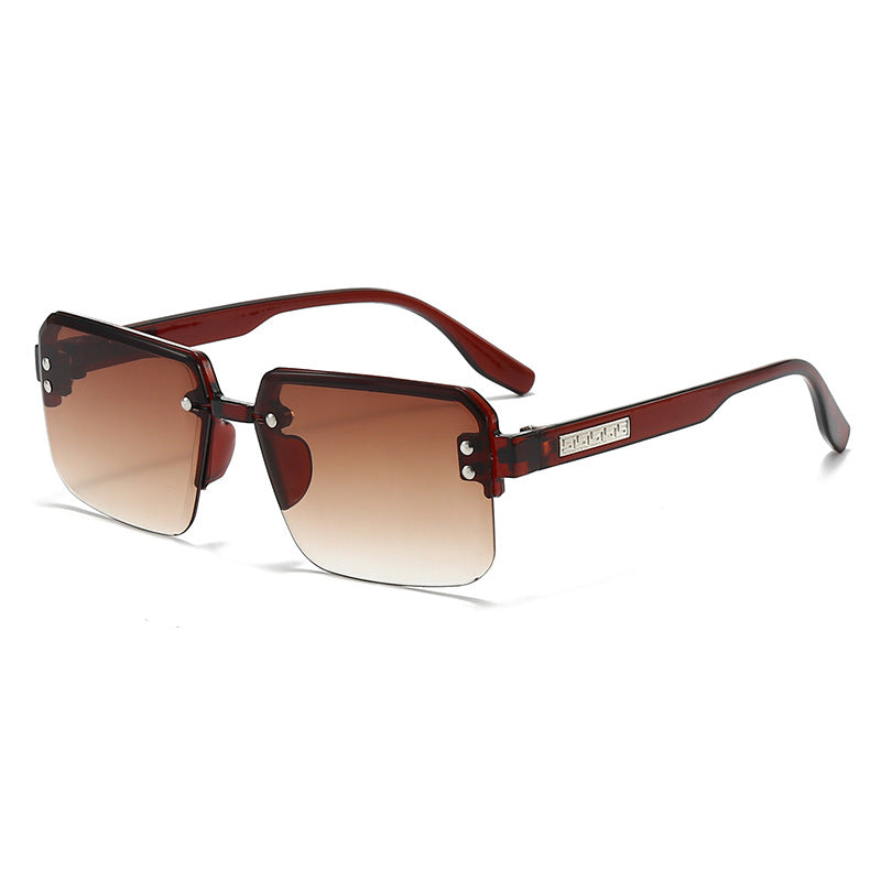 Damen quadratische Sonnenbrille mit verlaufendem Glas Karnz