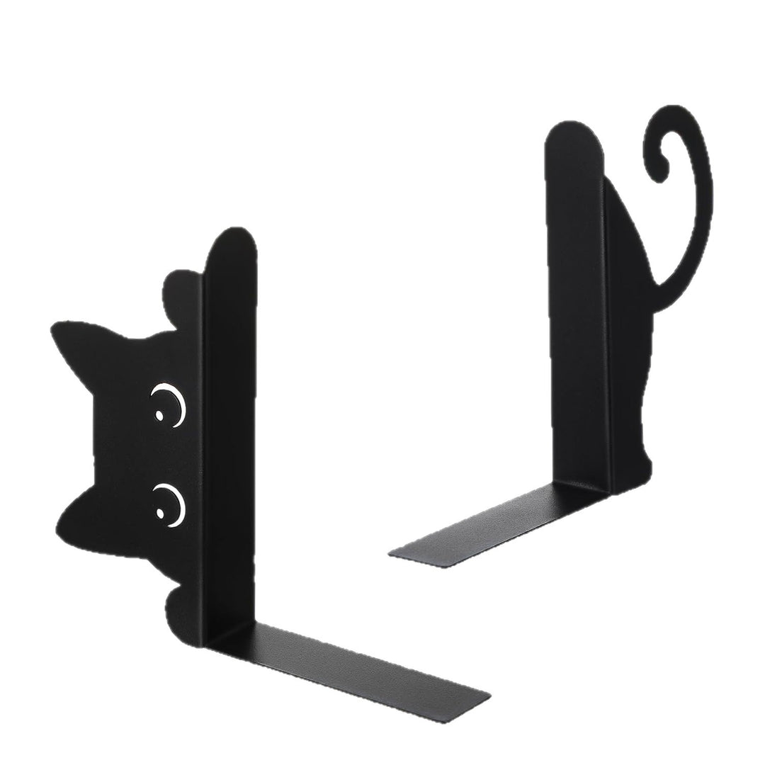 Katzenförmiges Buchstützen-Set