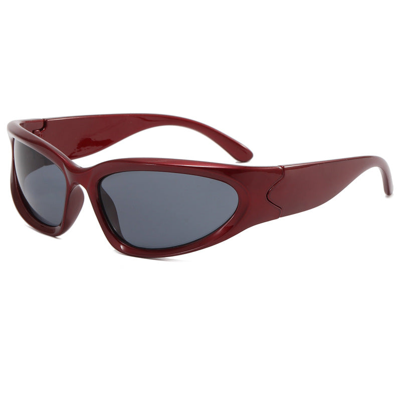 Damen Sportliche Sonnenbrille Karnz
