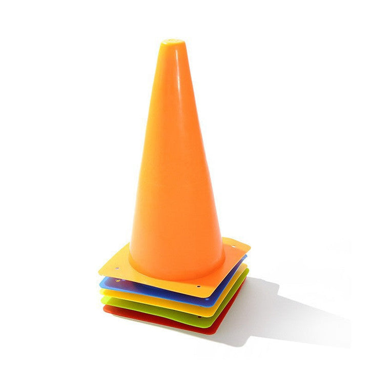 Flexibler PVC-Verkehrssicherheitstrichter mit schwerem quadratischem Fuß und stapelbarem Design Karnz