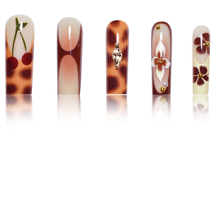 Floral Artisan Press-On Nail Set Karnz 1788434570
