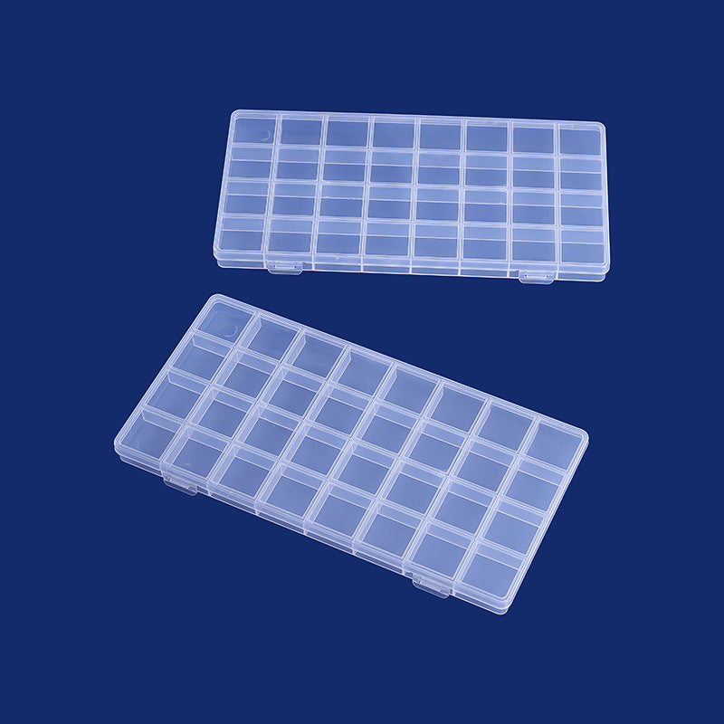 Multi-Divisional Transparente Bastelaufbewahrungsbox Karnz
