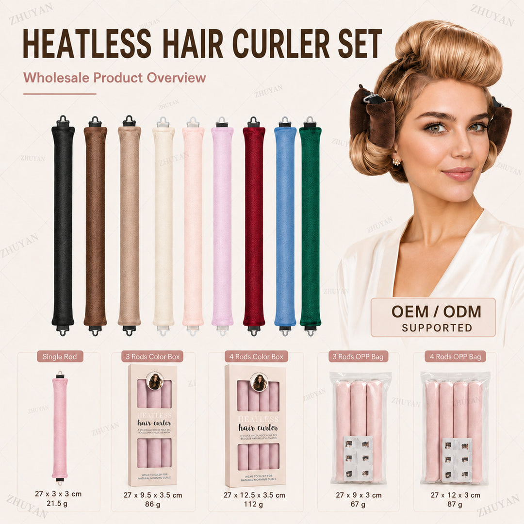 Hitzefreie Lockenstab-Set