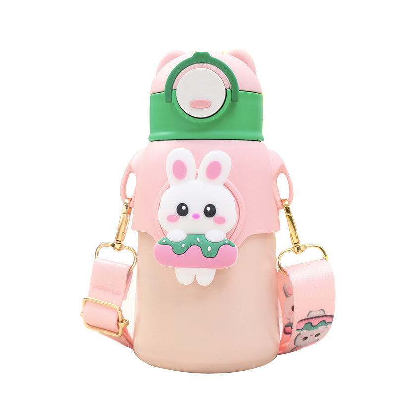 Damen Kindertaugliche Trinkflasche mit tierfreundlichem Design Karnz