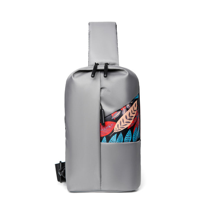 Stilvolle Floral Print Sling Bag Karnz