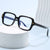 Damen Modische Brille im modernen quadratischen Design Karnz