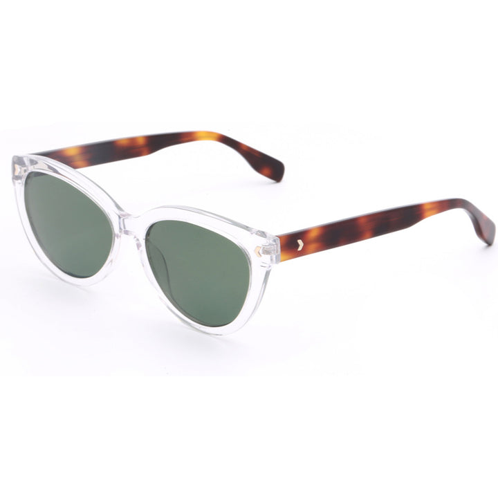 Damen modische Cat-Eye Sonnenbrille mit UV-Schutz und angenehm leichtem Rahmen Karnz