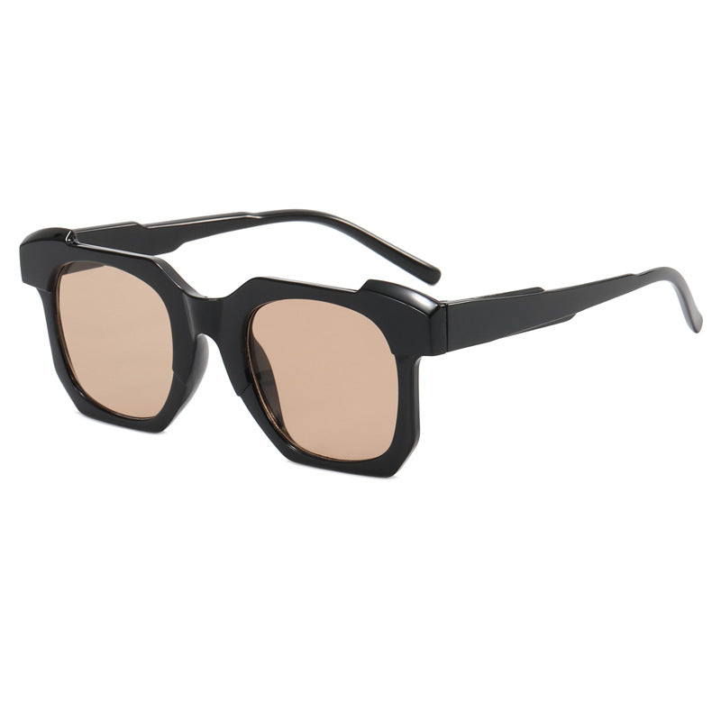 Damen modische Sonnenbrille im innovativen Hexagon-Design Karnz