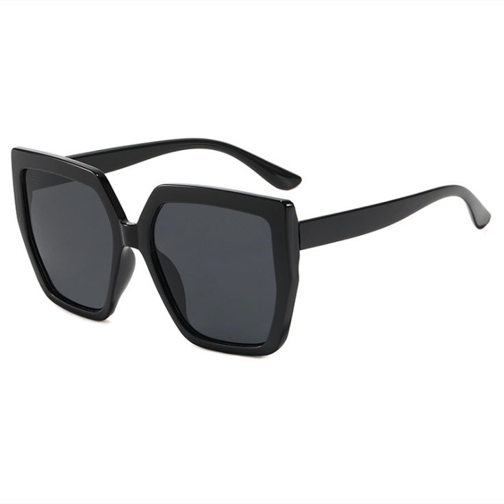 Damen elegante oversized Sonnenbrille mit luxuriösem Rahmen Karnz