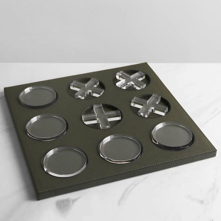 Dekoratives Tic-Tac-Toe-Spiel