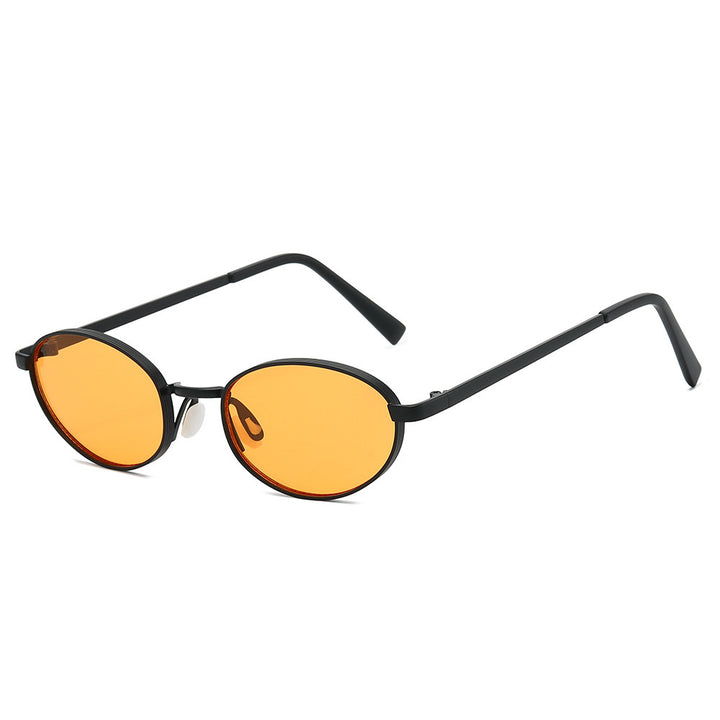 Moderne ovale Rahmen Sonnenbrille Karnz