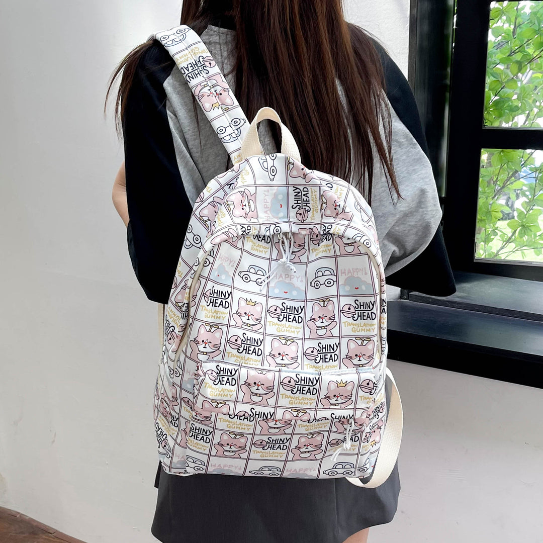 Cartoon gemusterten Rucksack Karnz