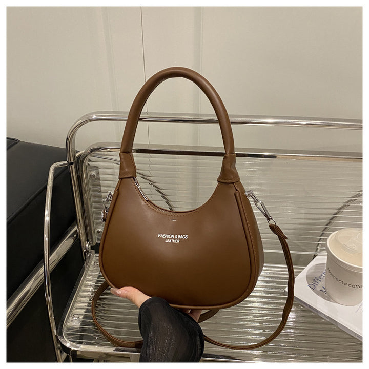 Chic Strukturierte Schultertasche