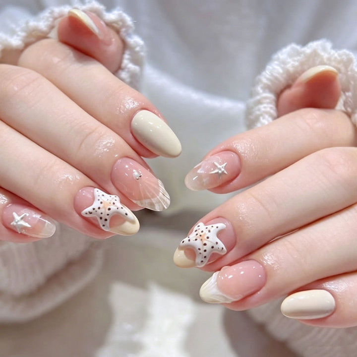 Luxus Nagelkunst-Set mit galaktischen Motiven Karnz