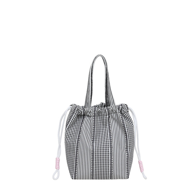 WoDrawstring Utility Tote Bag Karnz