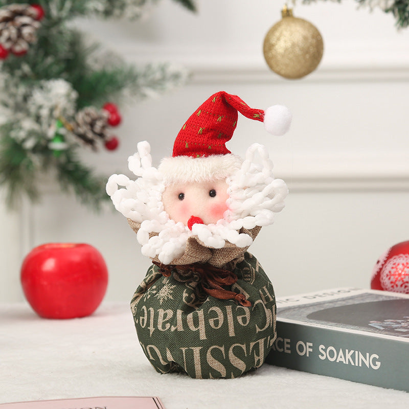 Niedlicher Weihnachtsgeschenkesack im Rentier-Design Karnz