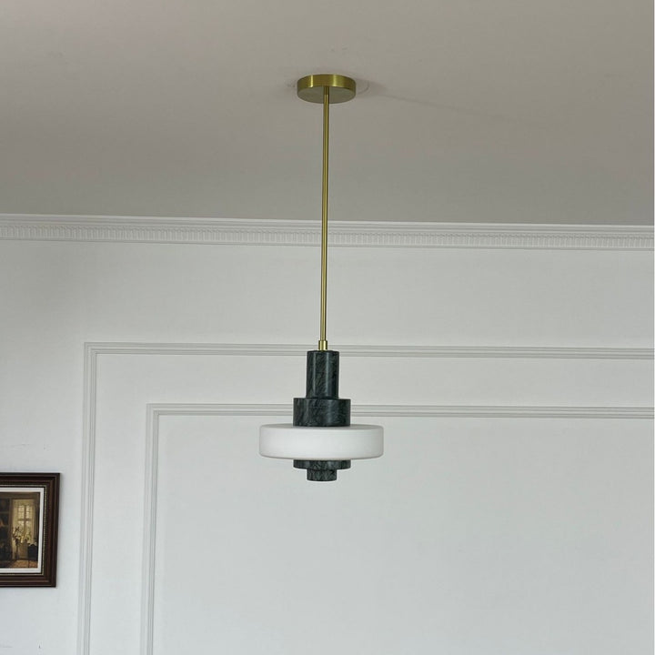 Moderne geometrische Pendelleuchte