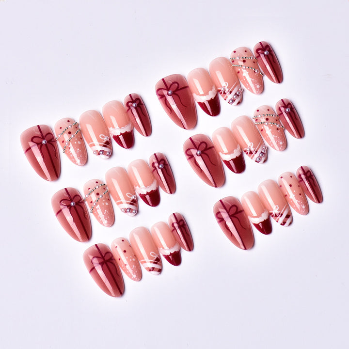Glamorous Press-On Nail Art Set Karnz