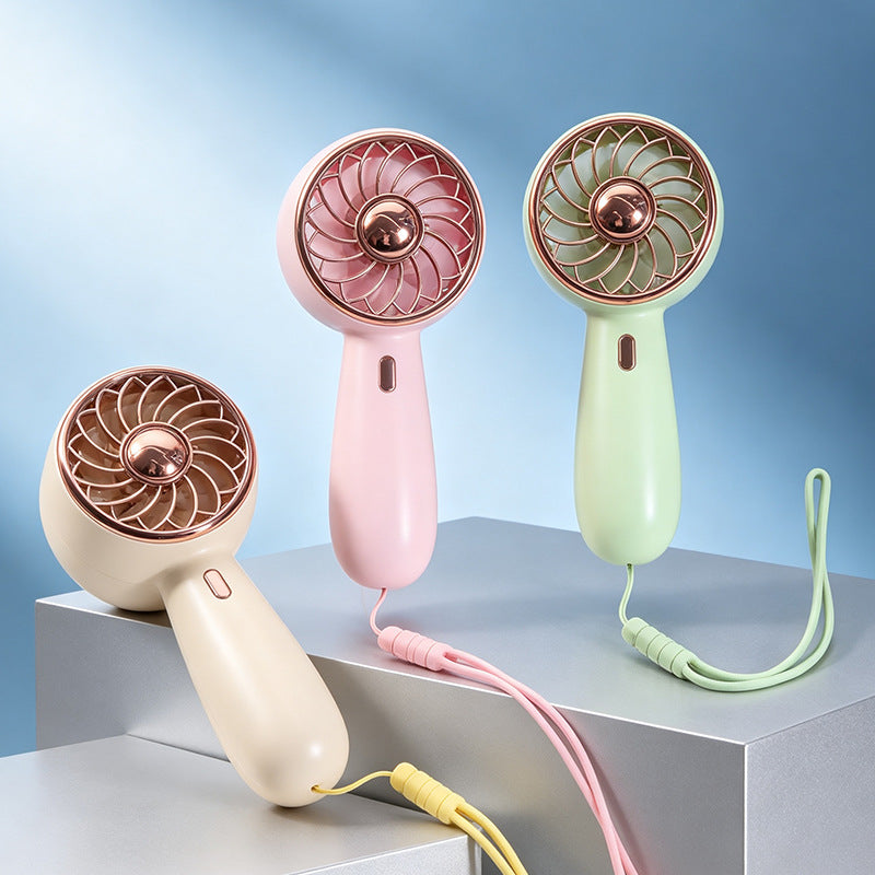 Damen Tragbarer Handventilator mit stilvollem Gitterdesign Karnz