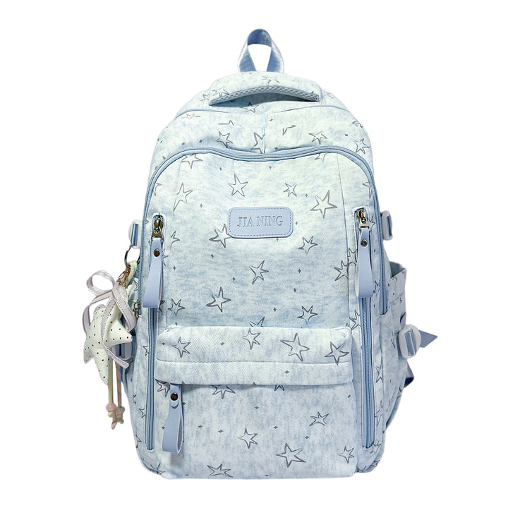 Stylischer Star-Emblazoned Alltagsrucksack Karnz