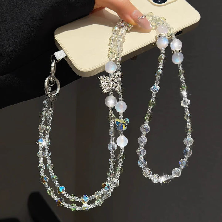 Elegante Perlen-Handyband Karnz