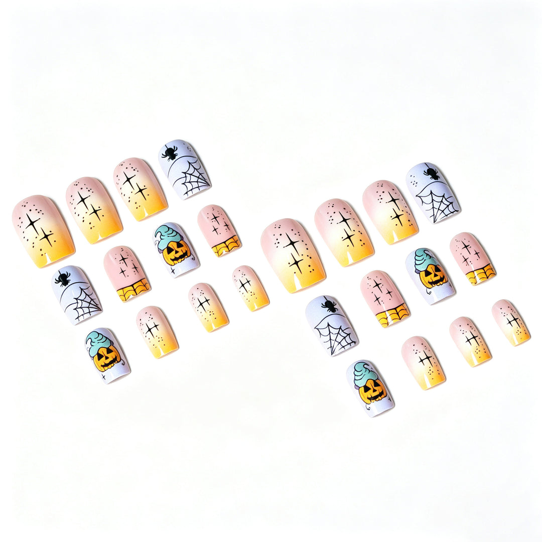 Halloween-Themed Künstlerischer Nagelkunst Kit