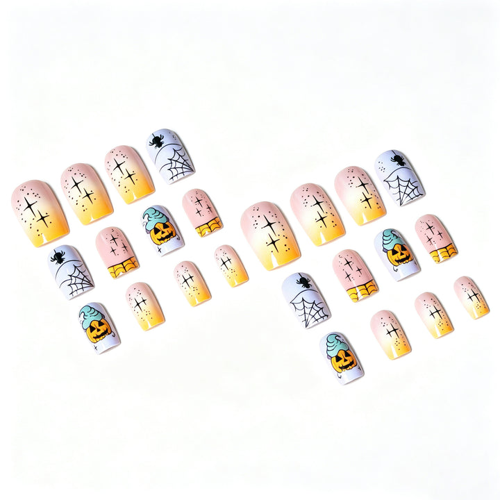Halloween-Themed Künstlerischer Nagelkunst Kit