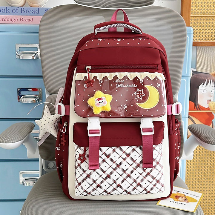 Dekorative Grafikdruck-Rucksack Karnz