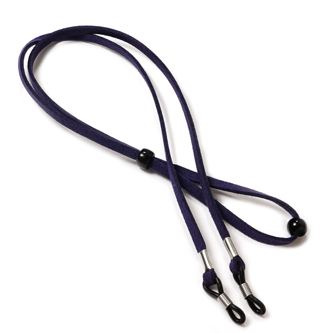 Verstellbarer Wildleder Brillenband Karnz