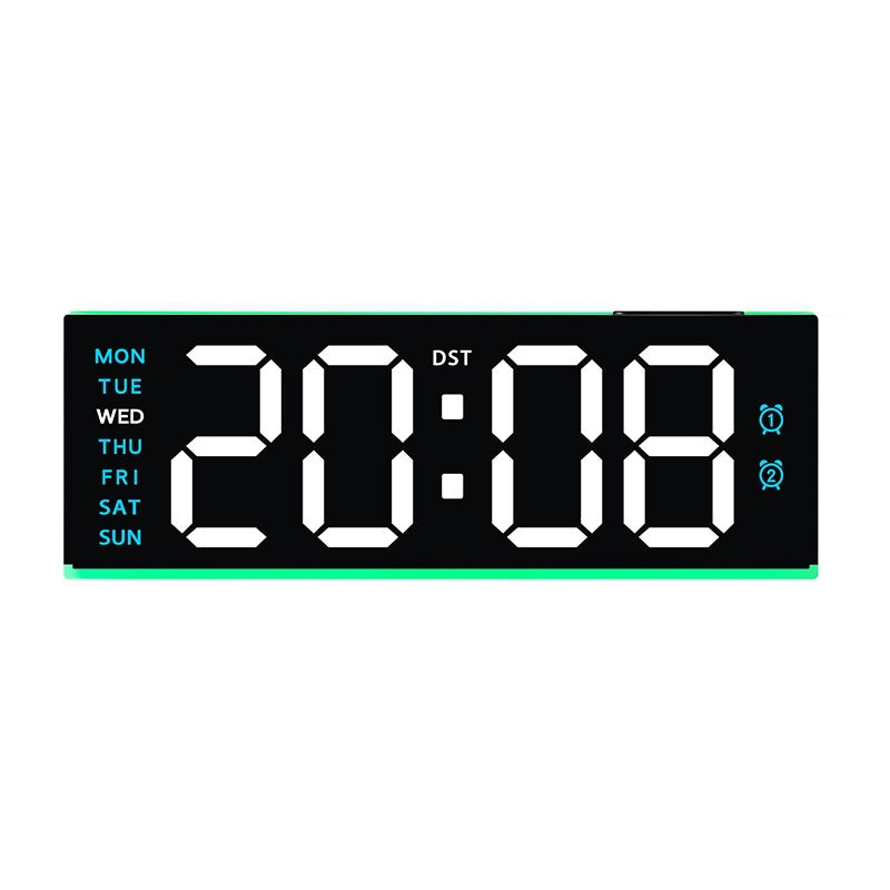 Digitaler Tischwecker mit Großem Led-Display und Dualer Alarmfunktion Karnz