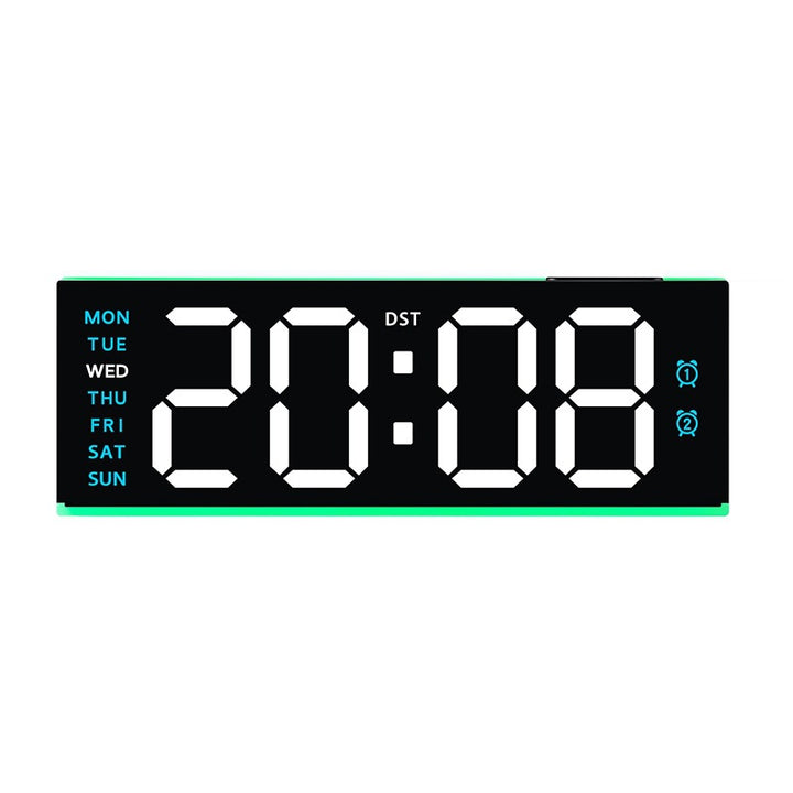 Digitaler Tischwecker mit Großem Led-Display und Dualer Alarmfunktion Karnz