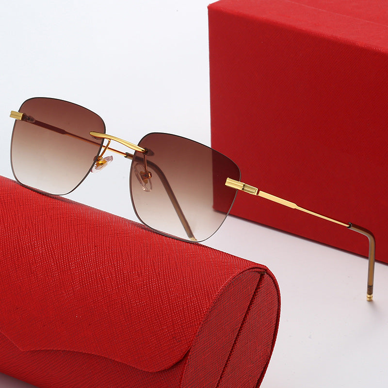 Damen Premium-Sonnenbrille mit hochwertigem Metallrahmen Karnz